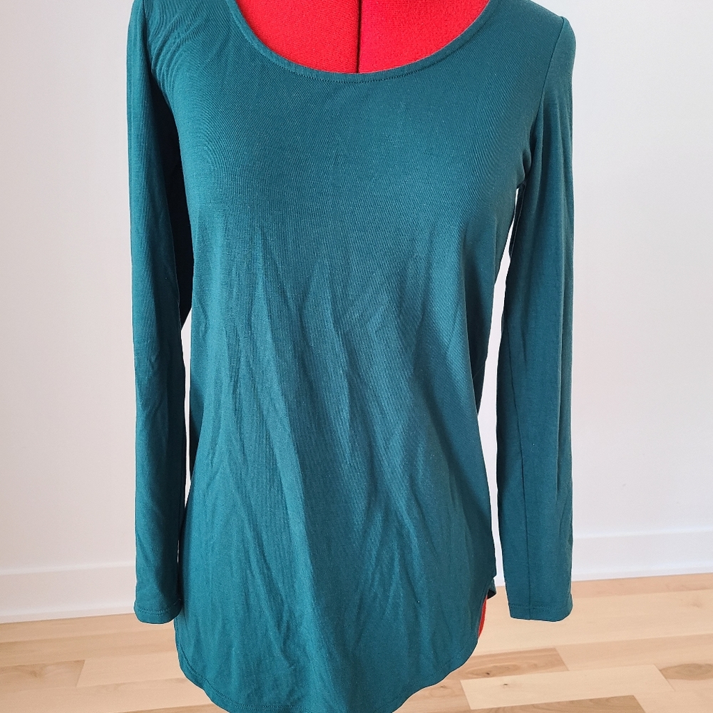 Sweetlegs sweetop classic long sleeve emerald